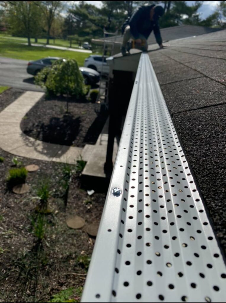 Gutter Guard Installation