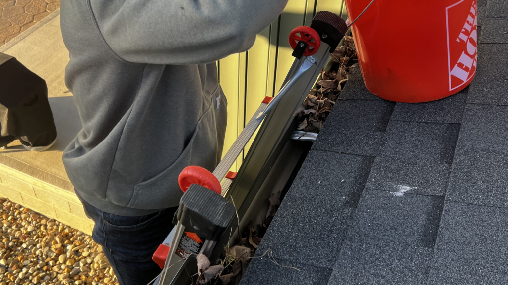 clogged gutter problems