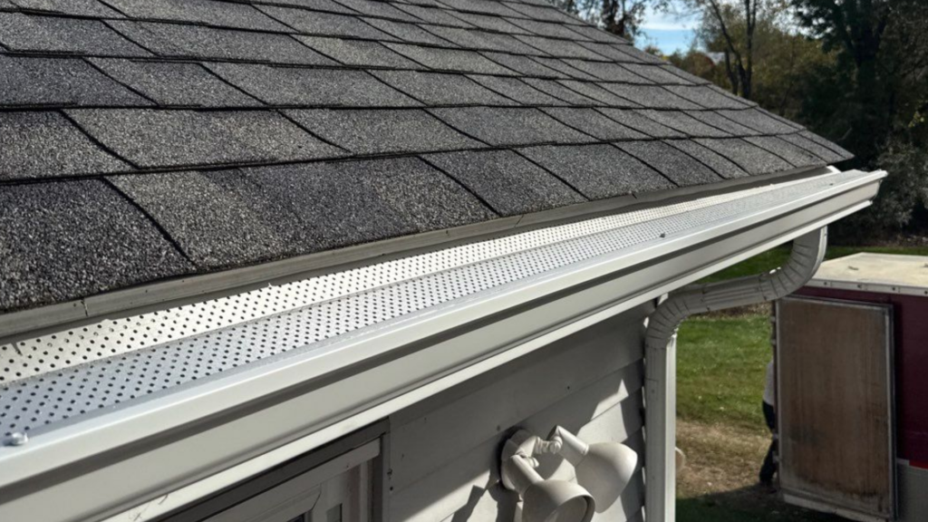 correct gutter size